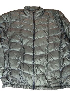 LL Bean Waterproof Ultralight Down Jacket Downtek 501836